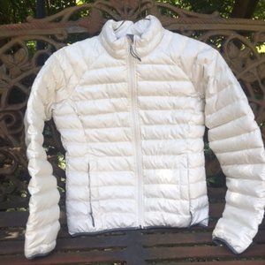 Solstice White Down Puffer Jacket